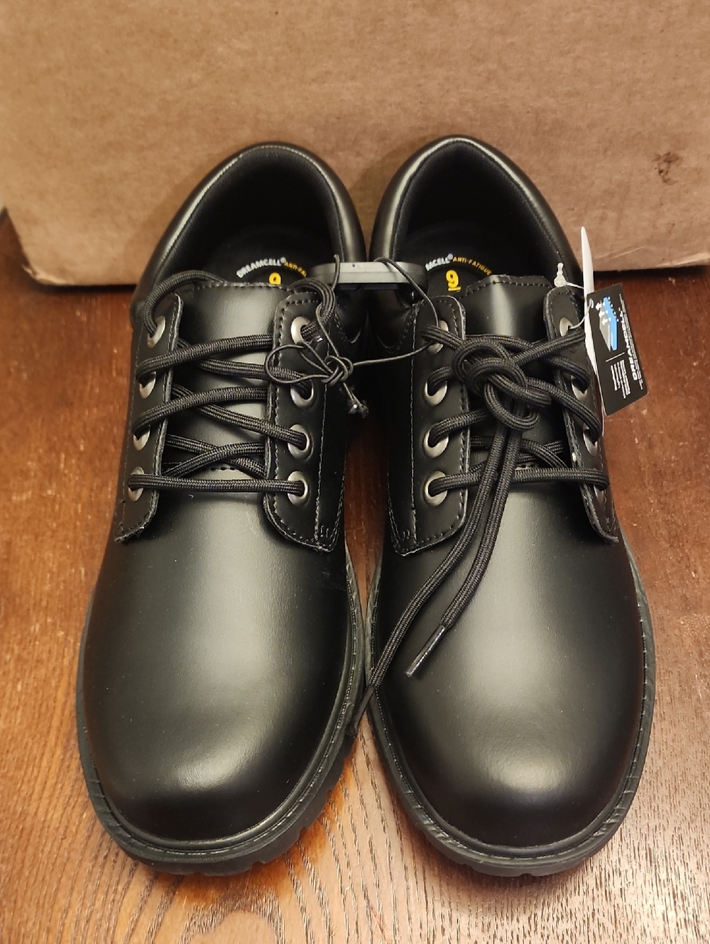 Men's Tredsafe Black Work Shoes